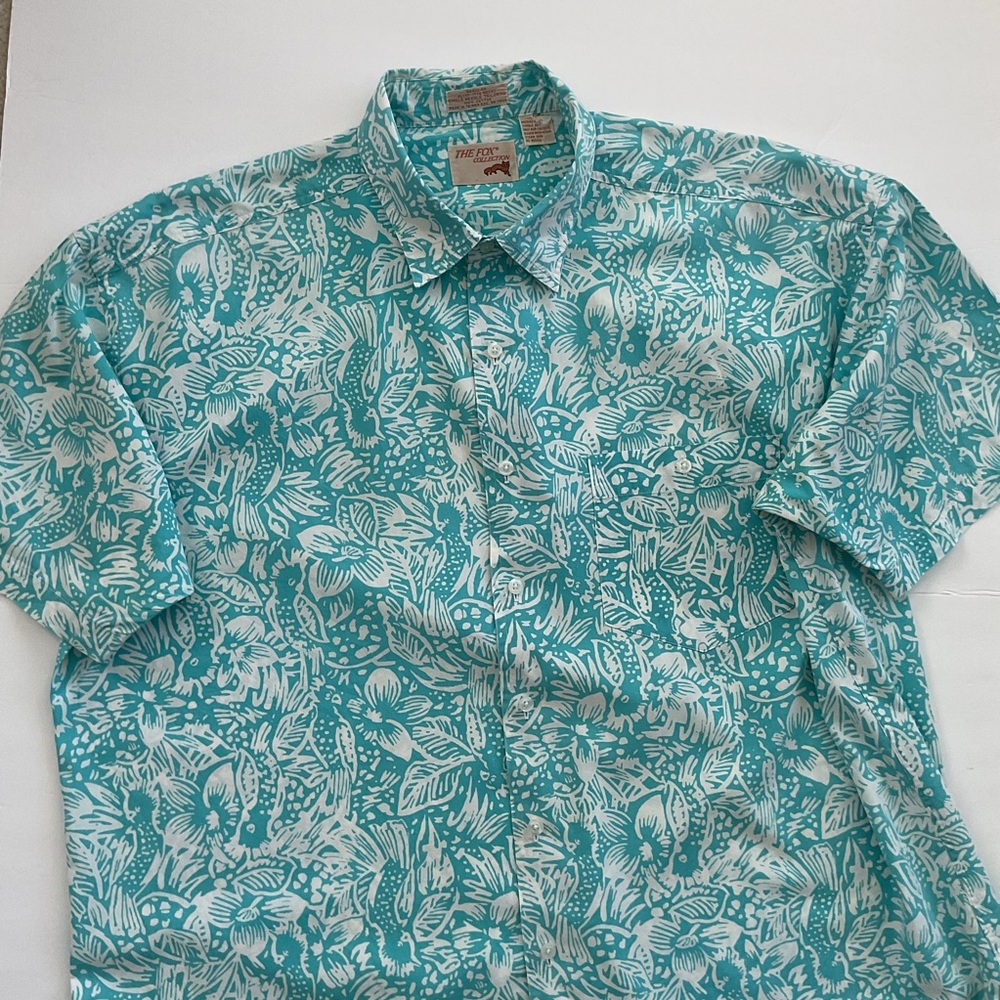 VTG The Fox Collection Men’s Shirt Hawaiian Size XL